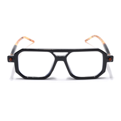 Ghost | Black Wayfarer Eyeglasses for Men & Women | 86582MGA2-C1