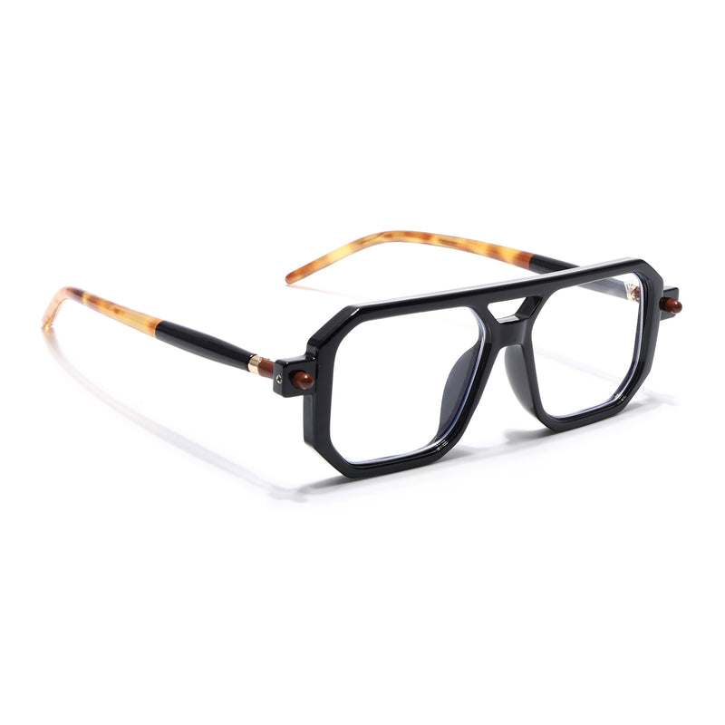 Ghost | Black Wayfarer Eyeglasses for Men & Women | 86582MGA2-C1