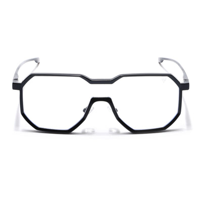 Drip | Matt Black Eyeglasses for Men & Women | 98145MG5164-C2