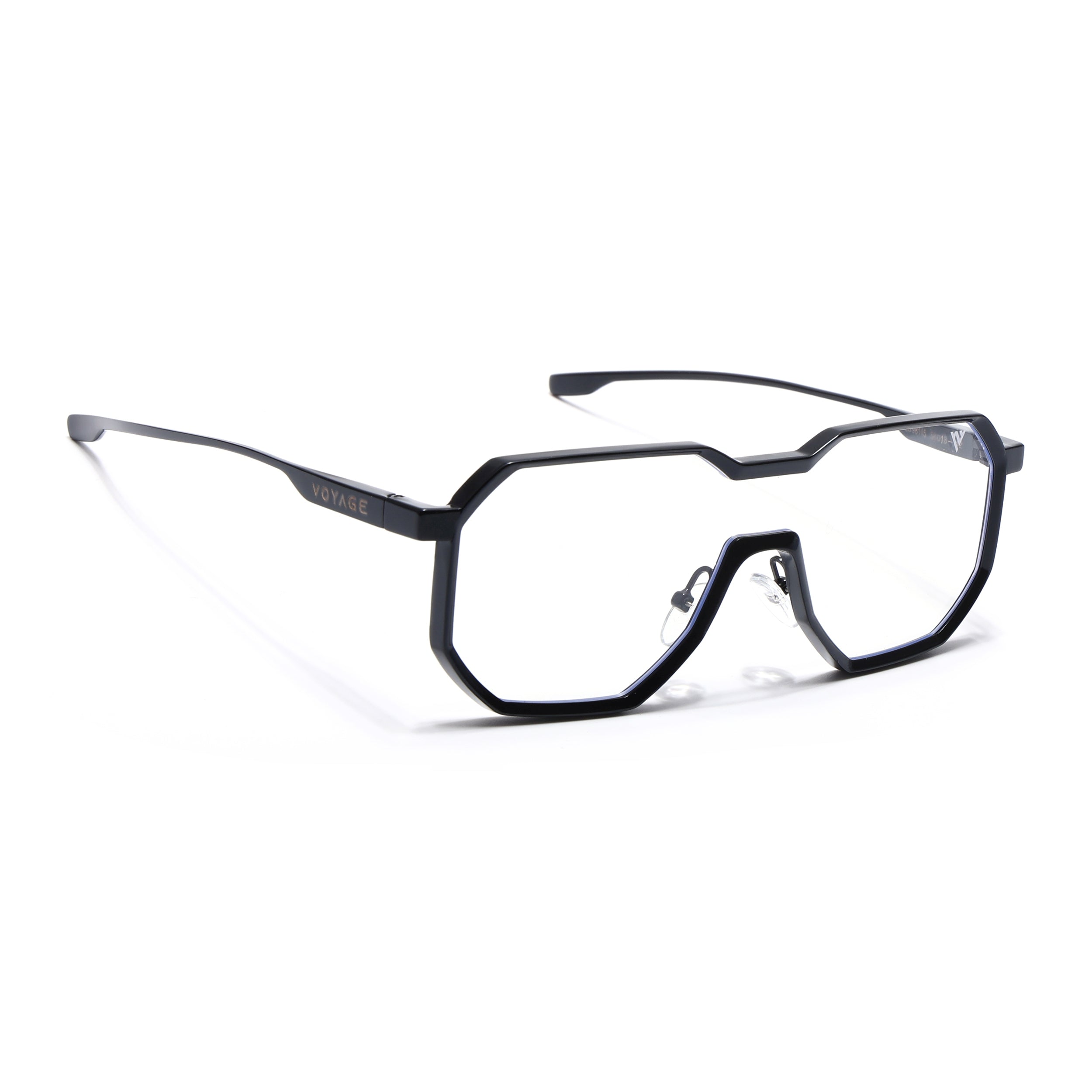 Drip | Matt Black Eyeglasses for Men & Women | 98145MG5164-C2