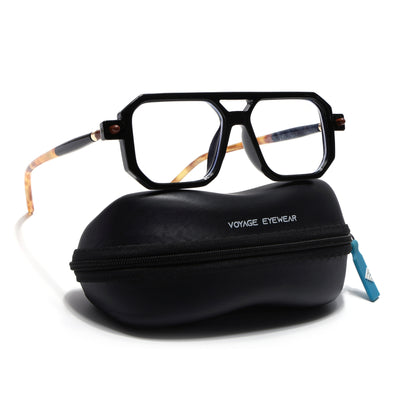 Ghost | Black Wayfarer Eyeglasses for Men & Women | 86582MGA2-C1