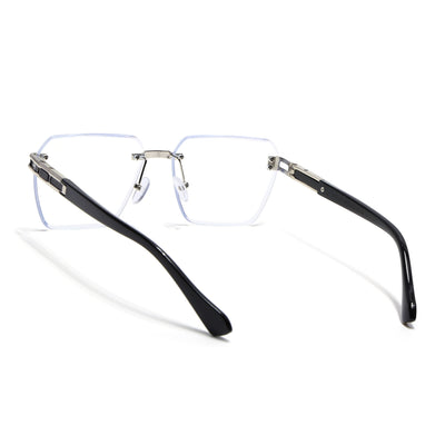 Aristo | Rimless Square Eyeglasses for Men & Women (2A565MG5160-C1)