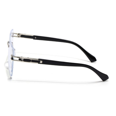 Aristo | Rimless Square Eyeglasses for Men & Women (2A565MG5160-C1)