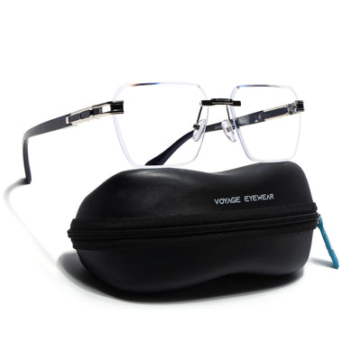 Aristo | Rimless Square Eyeglasses for Men & Women (2A565MG5160-C1)