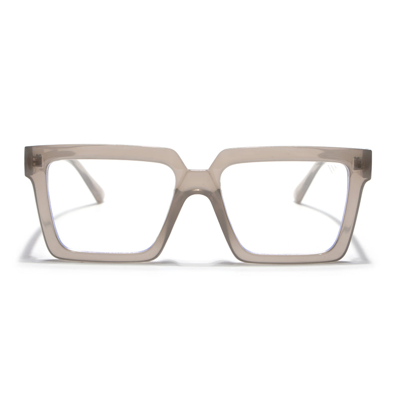 Voyage Verso Grey Wayfarer Eyeglasses for Men & Women (8774MG3923-C2)