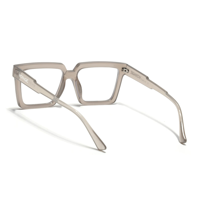 Voyage Verso Grey Wayfarer Eyeglasses for Men & Women (8774MG3923-C2)