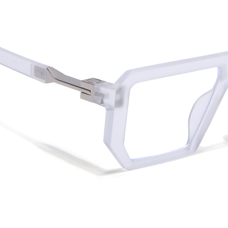 Voyage Victor Transparent Wayfarer Eyeglasses for Men & Women (8725MG4643-C3)