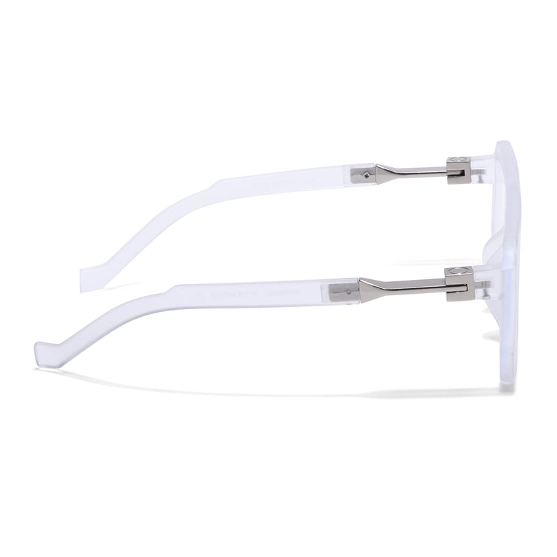 Voyage Victor Transparent Wayfarer Eyeglasses for Men & Women (8725MG4643-C3)