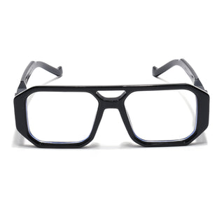 VictorX | Shine Black Wayfarer Eyeglasses for Men & Women (8838MG5070-C1)