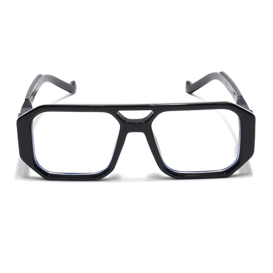 VictorX | Shine Black Wayfarer Eyeglasses for Men & Women (8838MG5070-C1)