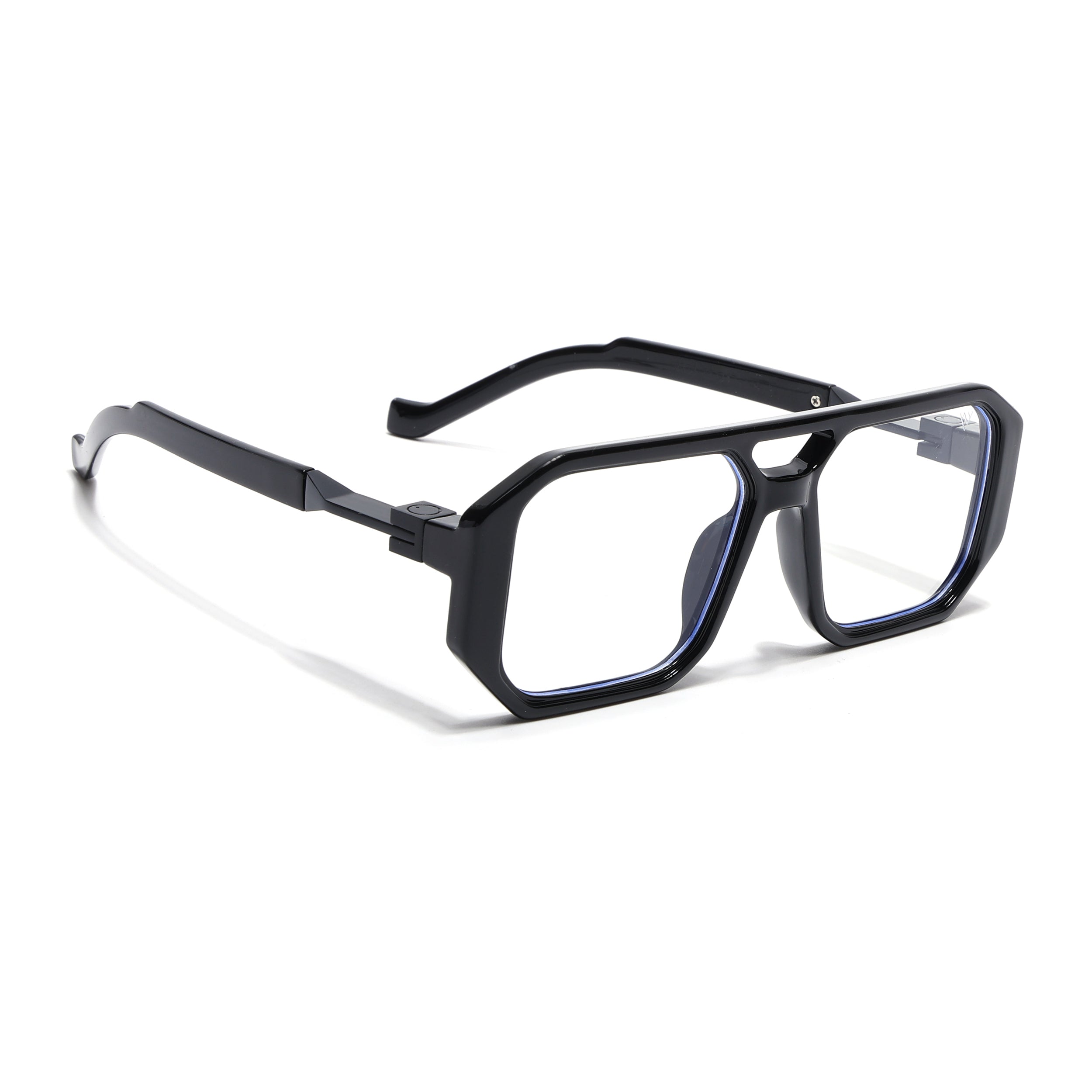 VictorX | Shine Black Wayfarer Eyeglasses for Men & Women (8838MG5070-C1)