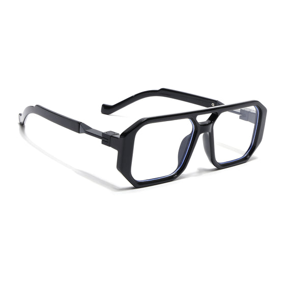 VictorX | Shine Black Wayfarer Eyeglasses for Men & Women (8838MG5070-C1)