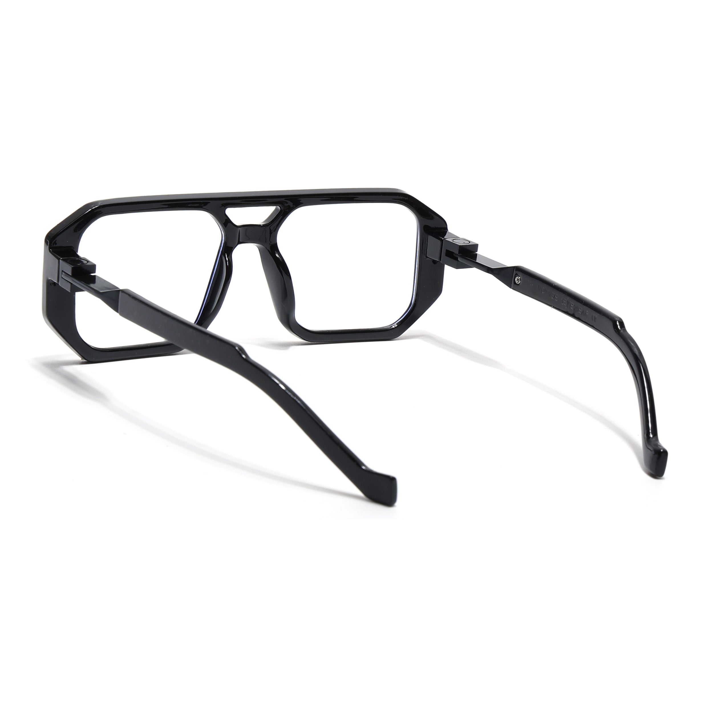 VictorX | Shine Black Wayfarer Eyeglasses for Men & Women (8838MG5070-C1)