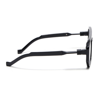 VictorX | Shine Black Wayfarer Eyeglasses for Men & Women (8838MG5070-C1)