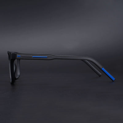 Eyejack Rush Matt Black Square Eyeglasses for Men & Women (1001CL641-C7)