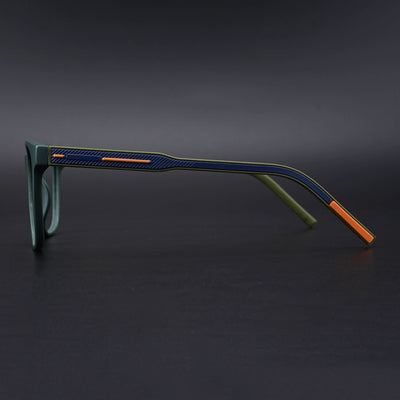 Eyejack Rush Green Square Eyeglasses for Men & Women (1003CL660-C6)