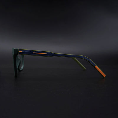 Eyejack Rush Green Square Eyeglasses for Men & Women (1005CL680-C6)