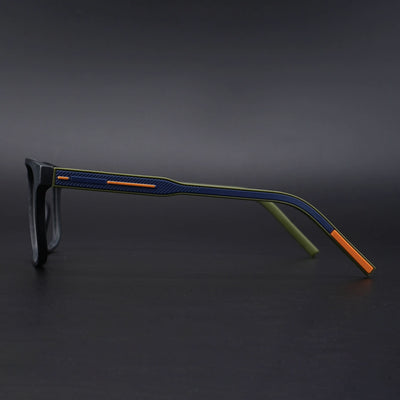 Eyejack Rush Matt Black Square Eyeglasses for Men & Women (1006CL689-C5)