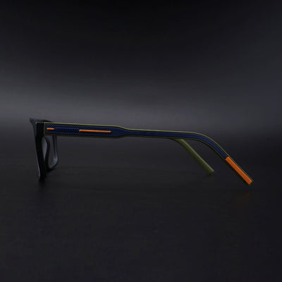 Eyejack Rush Matt Black Square Eyeglasses for Men & Women (1007CL699-C5)