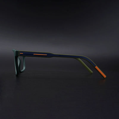 Eyejack Rush Green Square Eyeglasses for Men & Women (1007CL700-C6)