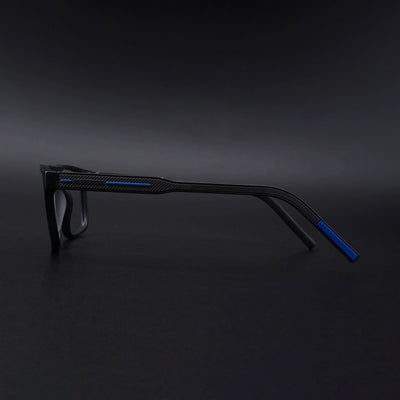 Eyejack Rush Matt Black Square Eyeglasses for Men & Women (1007CL701-C7)