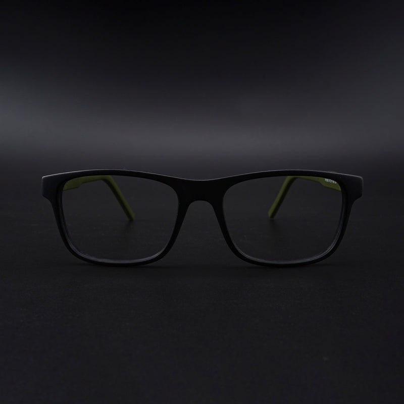Eyejack Rush Matt Black Square Eyeglasses for Men & Women (1008CL709-C5)