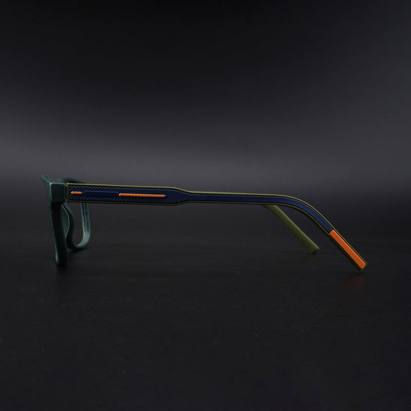 Eyejack Rush Green Square Eyeglasses for Men & Women (1008CL710-C6)