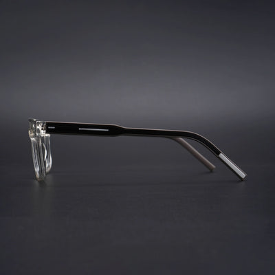 Eyejack Rush Transparent Square Eyeglasses for Men & Women (1009CL716-C2)