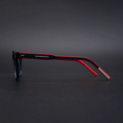 Eyejack Rush Navy Blue Square Eyeglasses for Men & Women (1009CL717-C3)