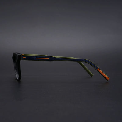 Eyejack Rush Matt Black Square Eyeglasses for Men & Women (1009CL719-C5)