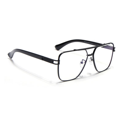 Voyage Black Wayfarer Eyeglasses for Men & Women (1023MG5233-C3)