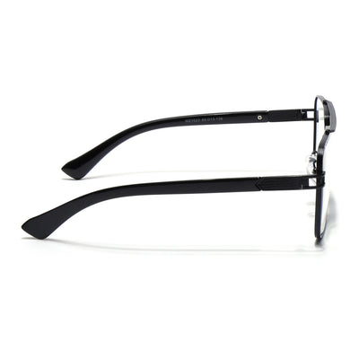 Voyage Black Wayfarer Eyeglasses for Men & Women (1023MG5233-C3)