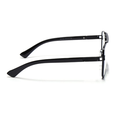 Voyage Black Wayfarer Eyeglasses for Men & Women (1023MG5233-C3)