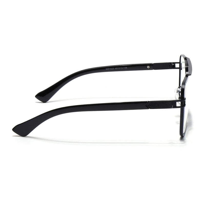 Voyage Black Wayfarer Eyeglasses for Men & Women (1023MG5233-C3)
