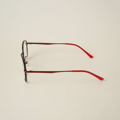 Voyage Black Square Eyeglasses for Men & Women (YC82051MG4633-C3)