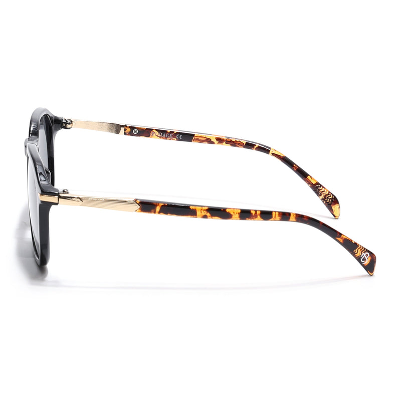 Eyejack Black Square Sunglasses for Men & Women (1115CL1085)