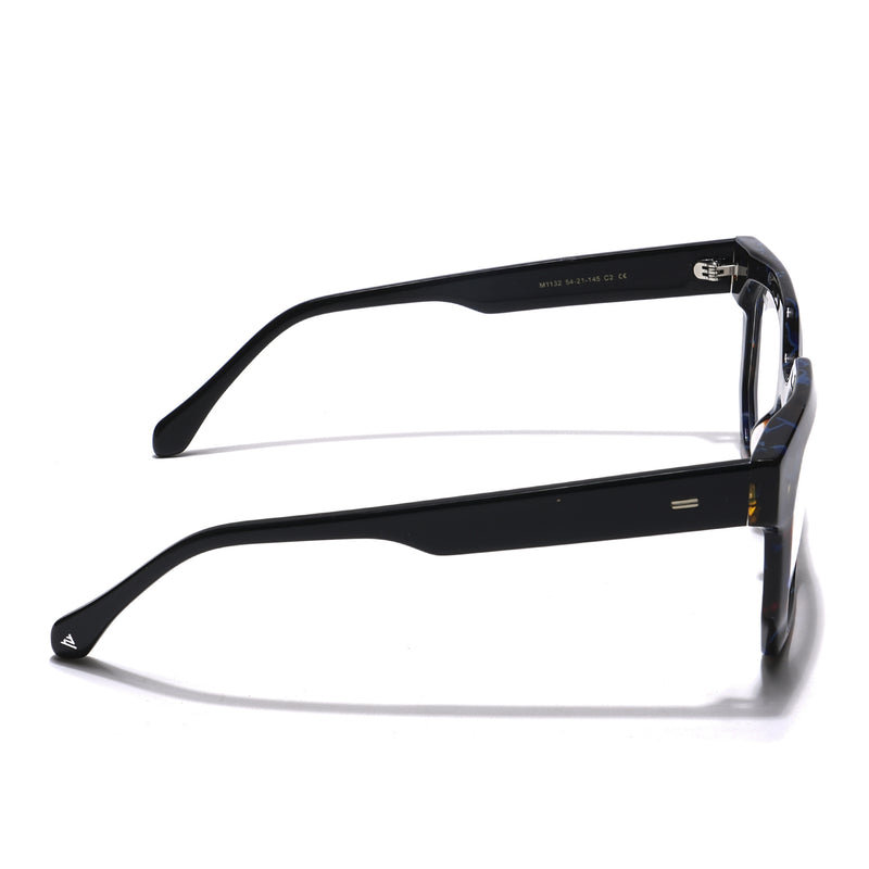 Voyage Veloura Select Brown & Blue Square Eyeglasses for Men & Women (1132SLMG5873-C2)