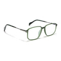 Voyage Green Square Eyeglasses for Men & Women (116006FMG7024-C3)