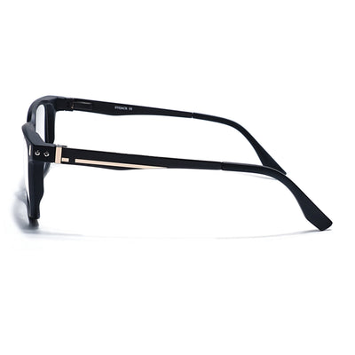 Eyejack Black Wayfarer Eyeglasses for Men & Women (162004FCL2472)