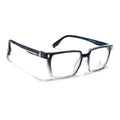 Eyejack Black & Transparent Wayfarer Eyeglasses for Men & Women (162005FCL2487)