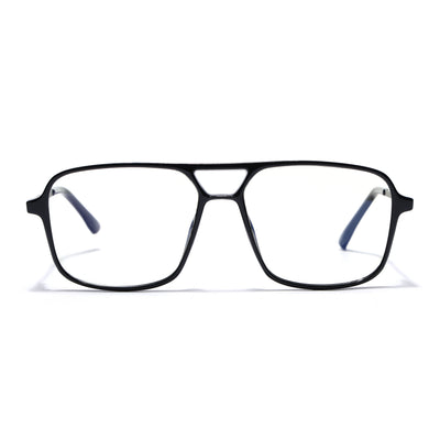Goeye Black Wayfarer Eyeglasses for Men & Women (TR85601GE1690)