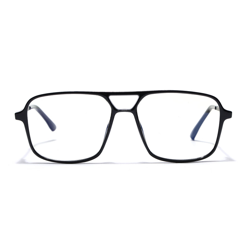 Goeye Black Wayfarer Eyeglasses for Men & Women (TR85601GE1690)