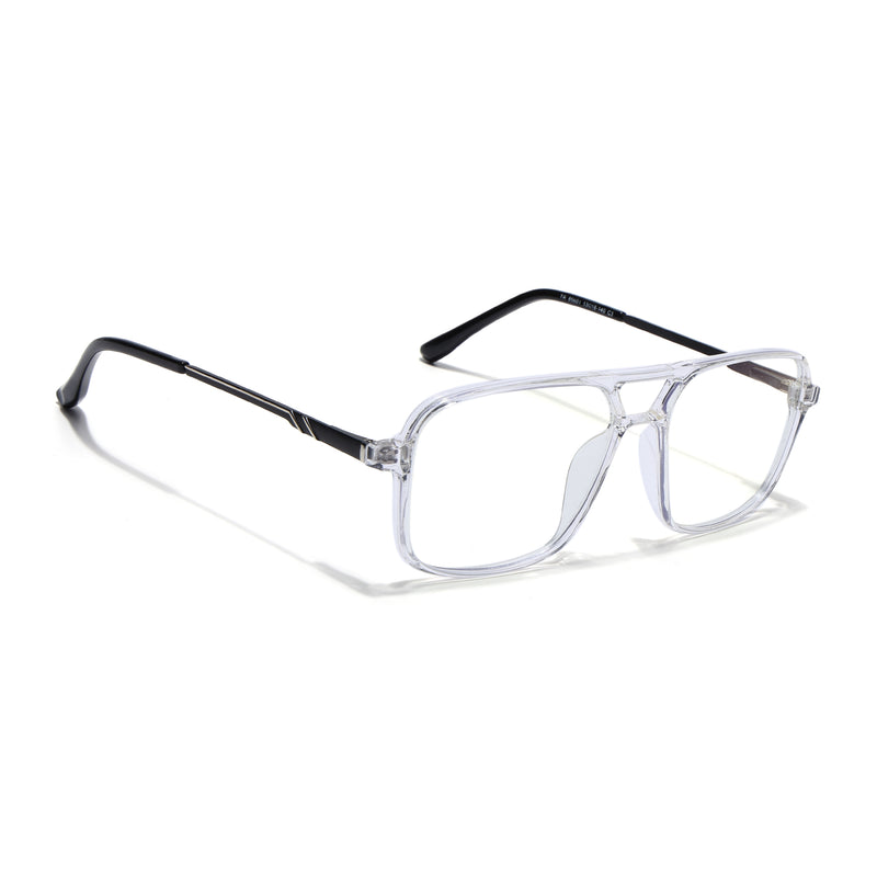 Goeye Transparent Wayfarer Eyeglasses for Men & Women (TR85601GE1691)