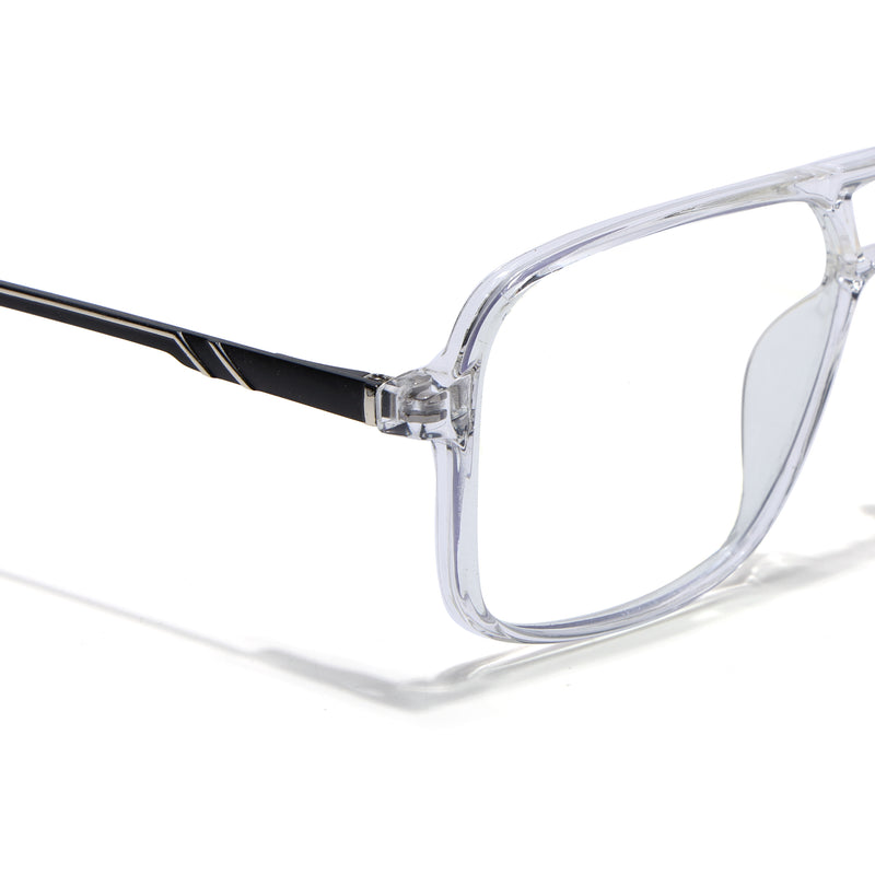 Goeye Transparent Wayfarer Eyeglasses for Men & Women (TR85601GE1691)