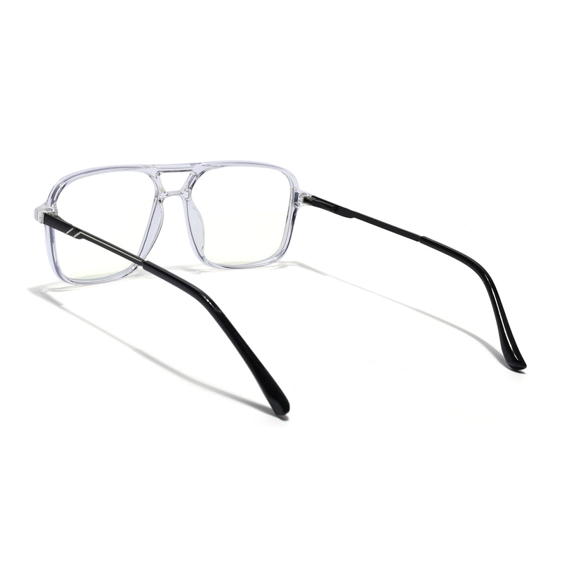 Goeye Transparent Wayfarer Eyeglasses for Men & Women (TR85601GE1691)