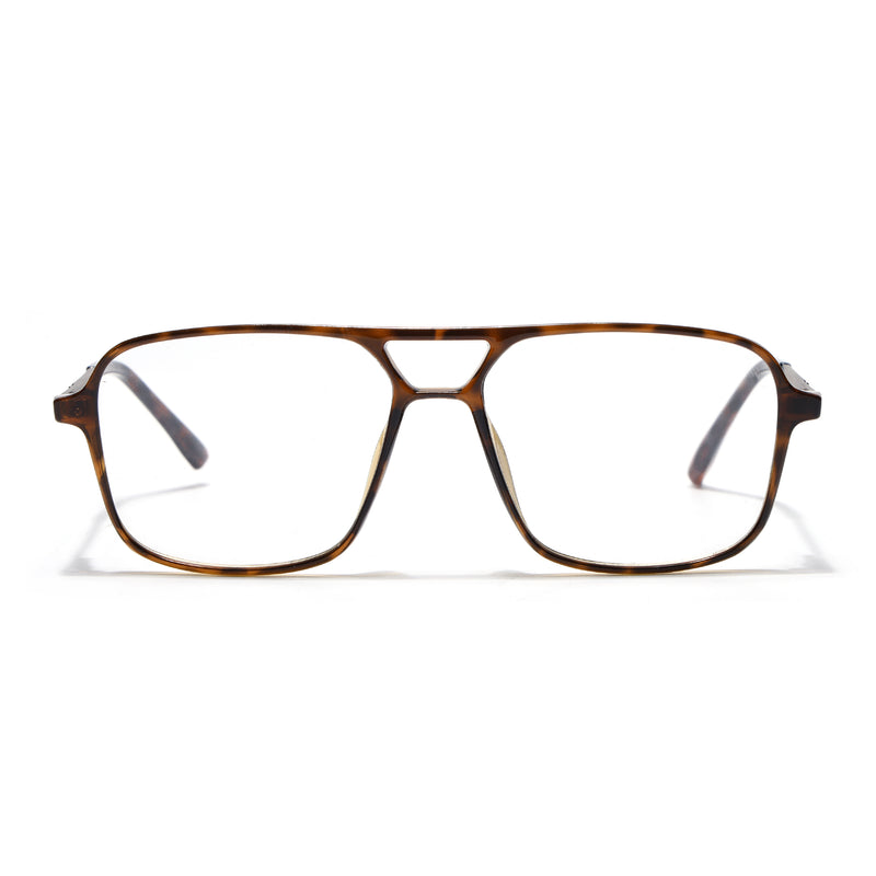 Goeye Demi Brown Wayfarer Eyeglasses for Men & Women (TR85601GE1692)