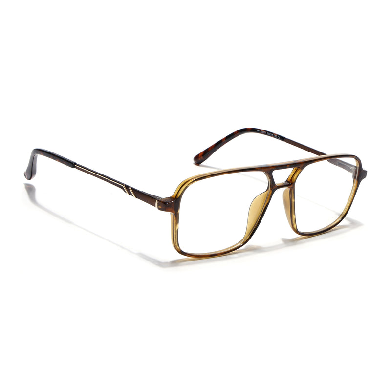 Goeye Demi Brown Wayfarer Eyeglasses for Men & Women (TR85601GE1692)