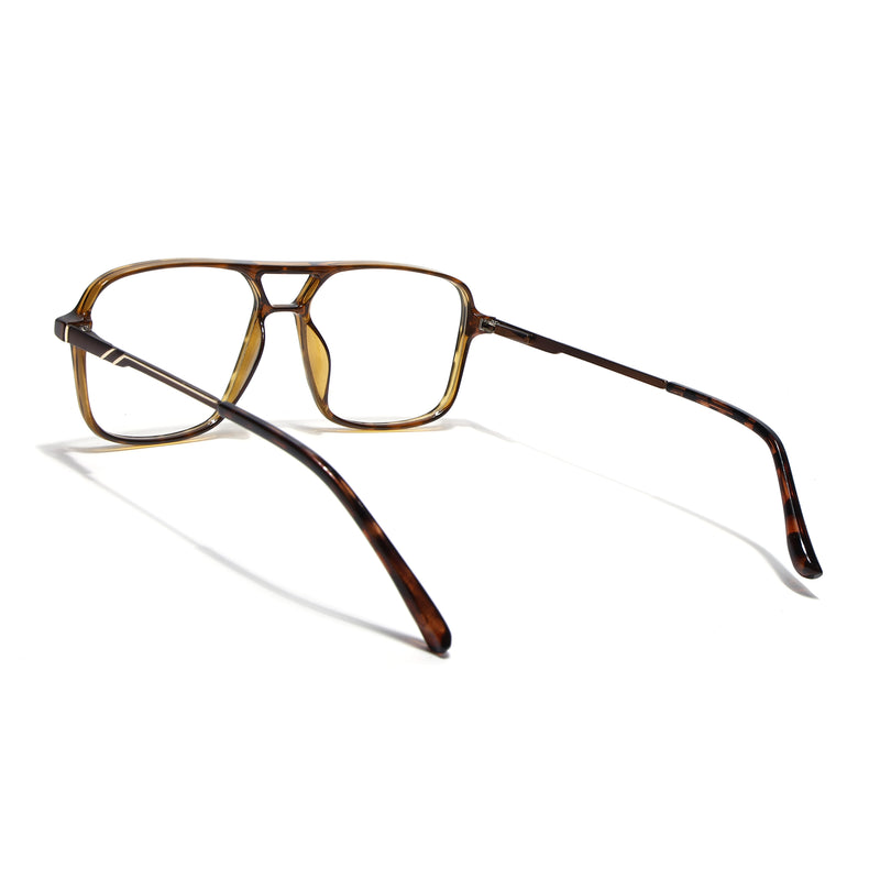 Goeye Demi Brown Wayfarer Eyeglasses for Men & Women (TR85601GE1692)