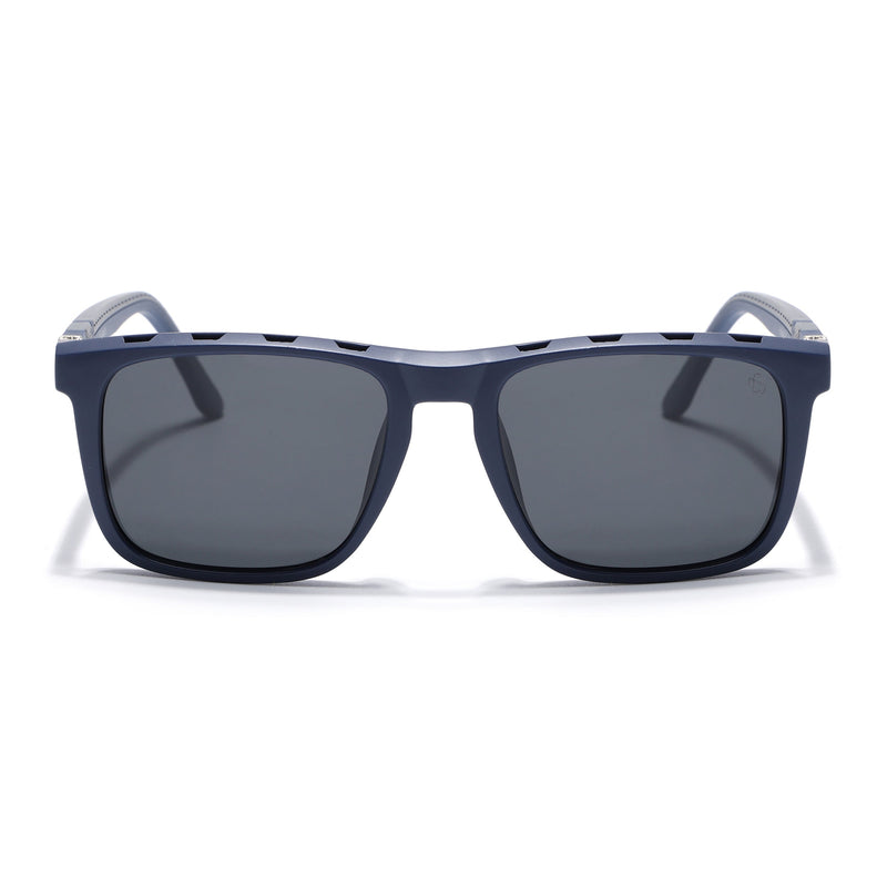 Eyejack Blue Wayfarer Polarized Sunglasses for Men & Women (17013PCL2136)