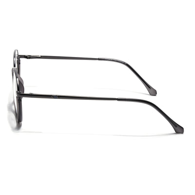Eyejack Skyline Grey Round Eyeglasses for Men & Women (170201FCL1979-C3)
